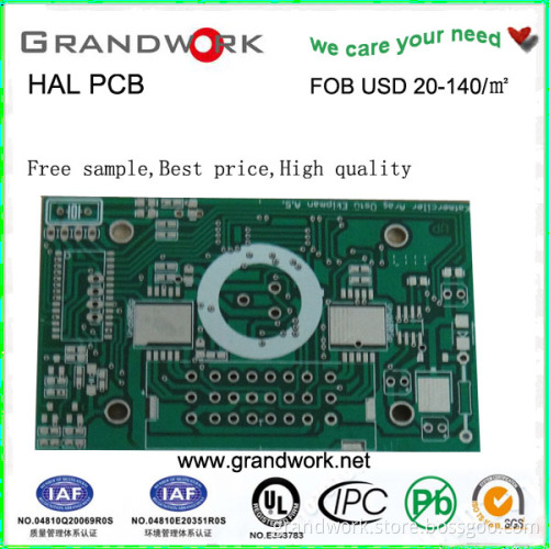 HASL Surface Finished PCB